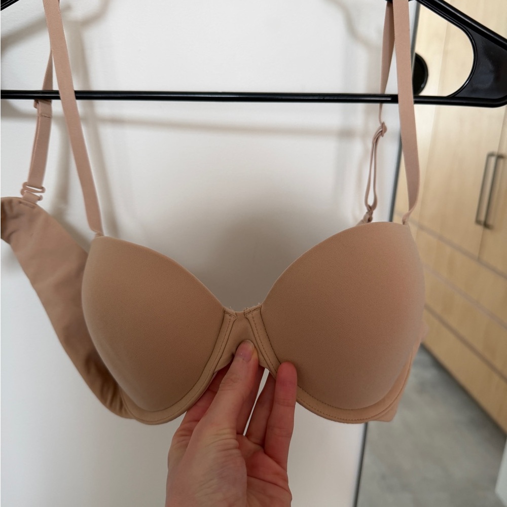 SKIMS FITS EVERYBODY PUSH-UP BRA | CLAY - CLAY / 36 / A